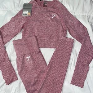 Gymshark Vital Seamless Dusky Pink Mark Set